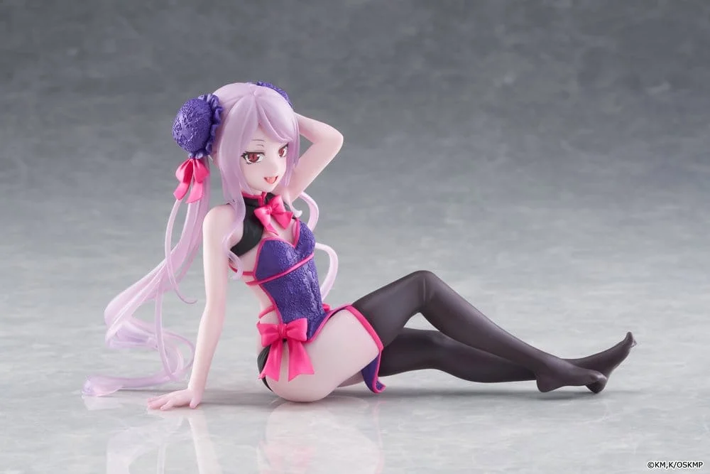 Overlord Desktop Cute PVC Statue Shalltear Chinese Dress Ver. 13 cm